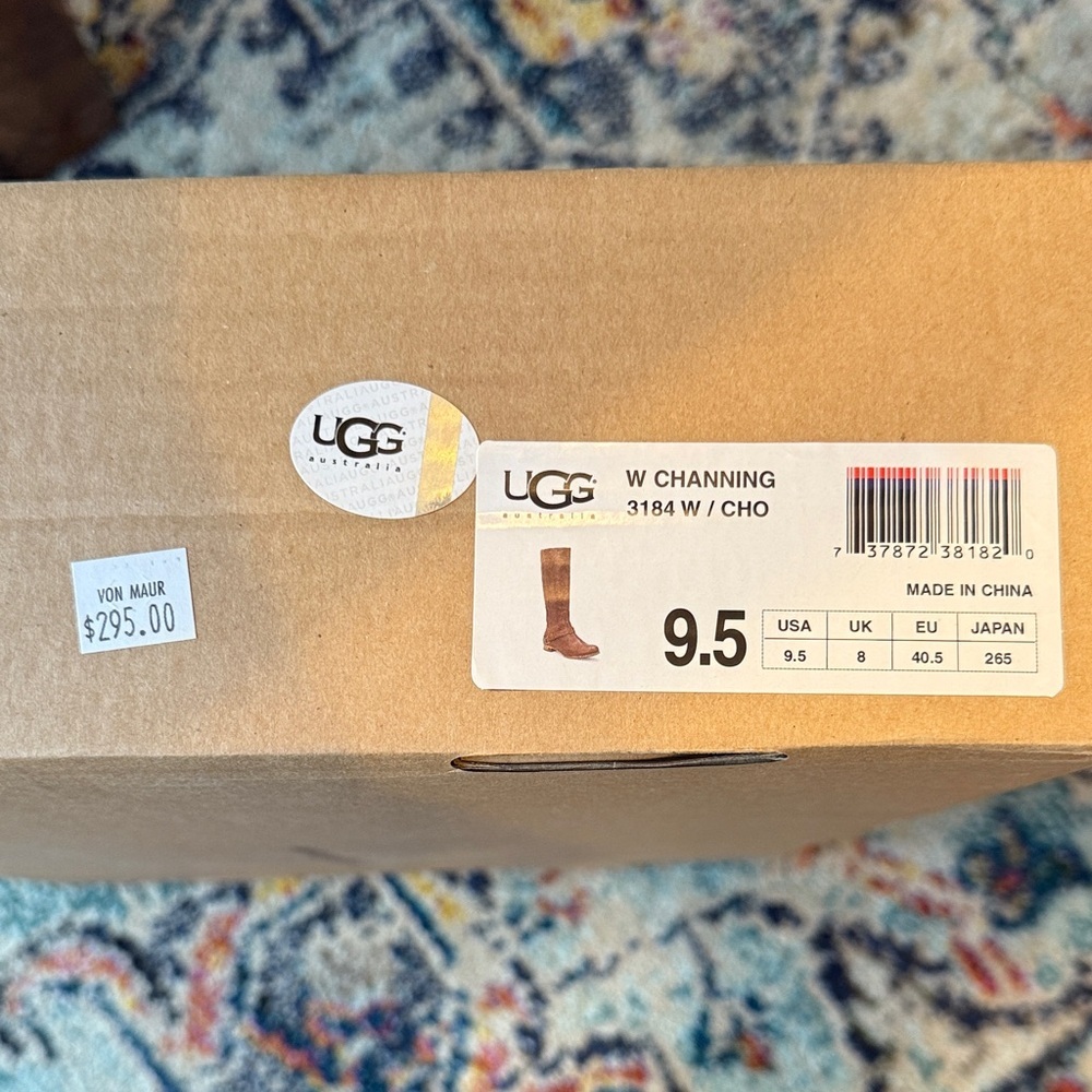 UGG Dark Brown W Channing Boots 9.5 - Picture 8 of 11